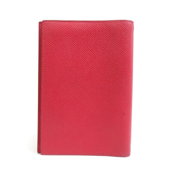 Auth HERMES Agenda/Note Cover Dark Red Leather - e58628f - Picture 2 of 11